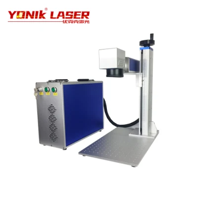Mini stampante laser a colori portatile 20W 30W 50W macchina per marcatura laser a fibra per macchina per incisione laser di gioielli in metallo